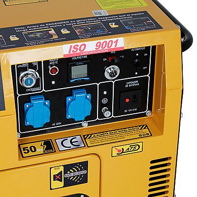 Generador Diesel 5.0 kW 220V SDG6500S - Imagen 3