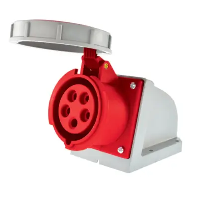 Enchufe Industrial Hembra Sobrepuesto 4P+T 16A Lexo