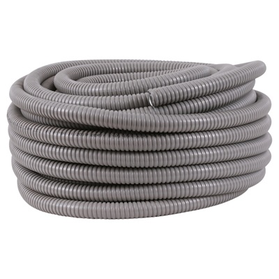 CONDUIT FLEXIBLE C/PVC 40MM GRIS