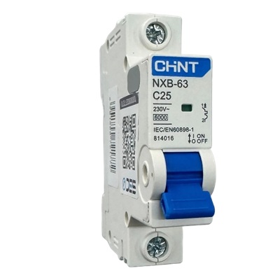 Interruptor Automático Chint C 1 x 25A 6kA