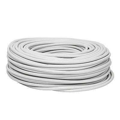 Cordón H03VV-F 3x0.75 70°C 300V Blanco
