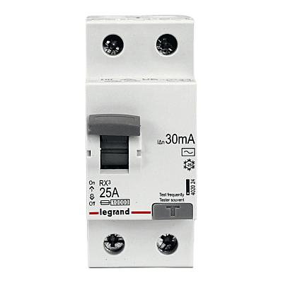 Diferencial 2 x 25A 30mA Legrand 402024 - Imagen 2