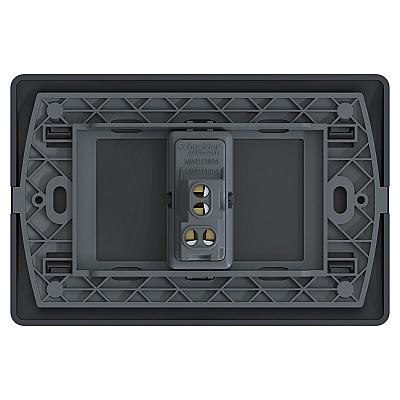 Genesis Embutido Pulsador Negro - Imagen 2