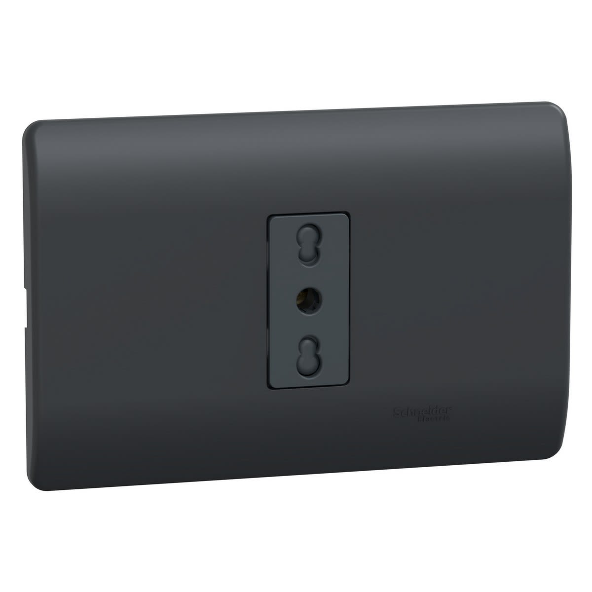 GENESIS EMBUTIDO ENCHUFE SIMPLE 10/16A NEGRO MWD60236