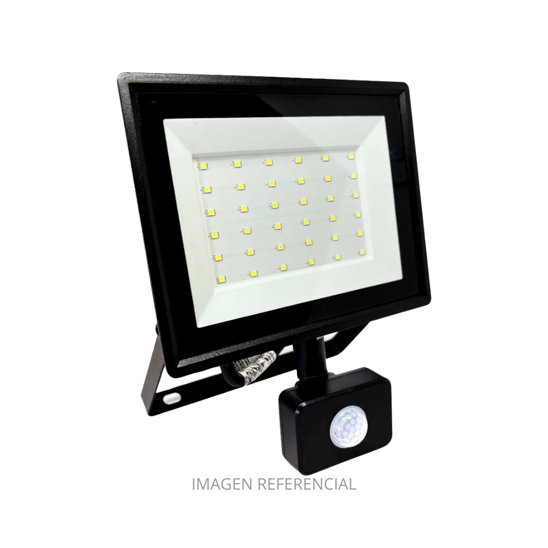 Reflector LED 30W con Sensor 6000K 220V Ledlight IP65