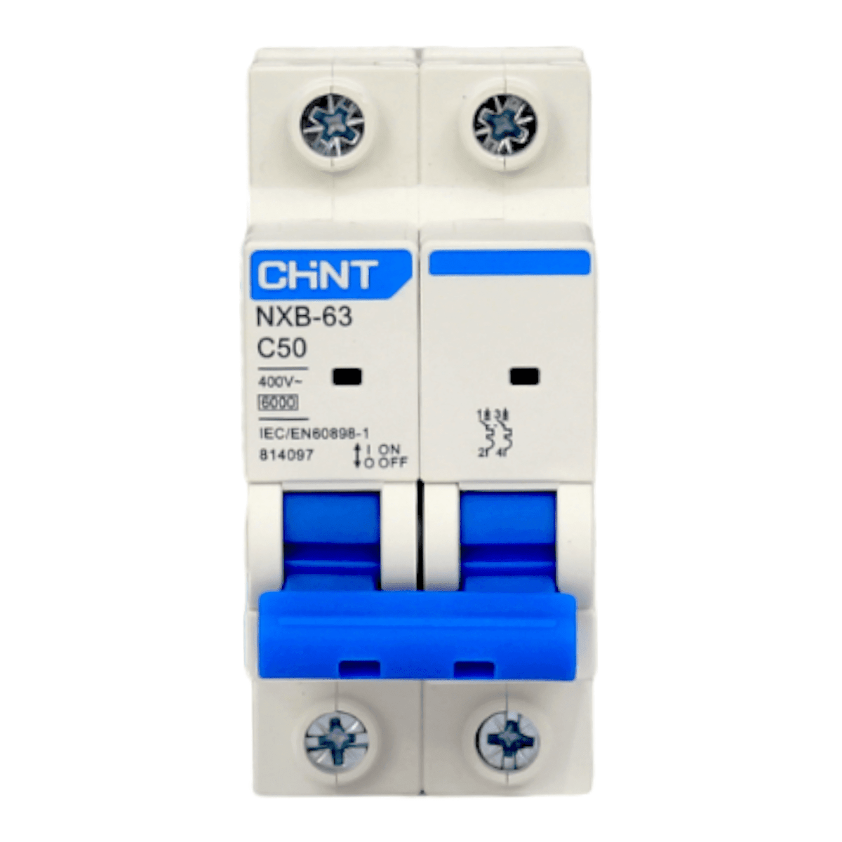 Interruptor Automático Chint C 2 x 50A 6kA