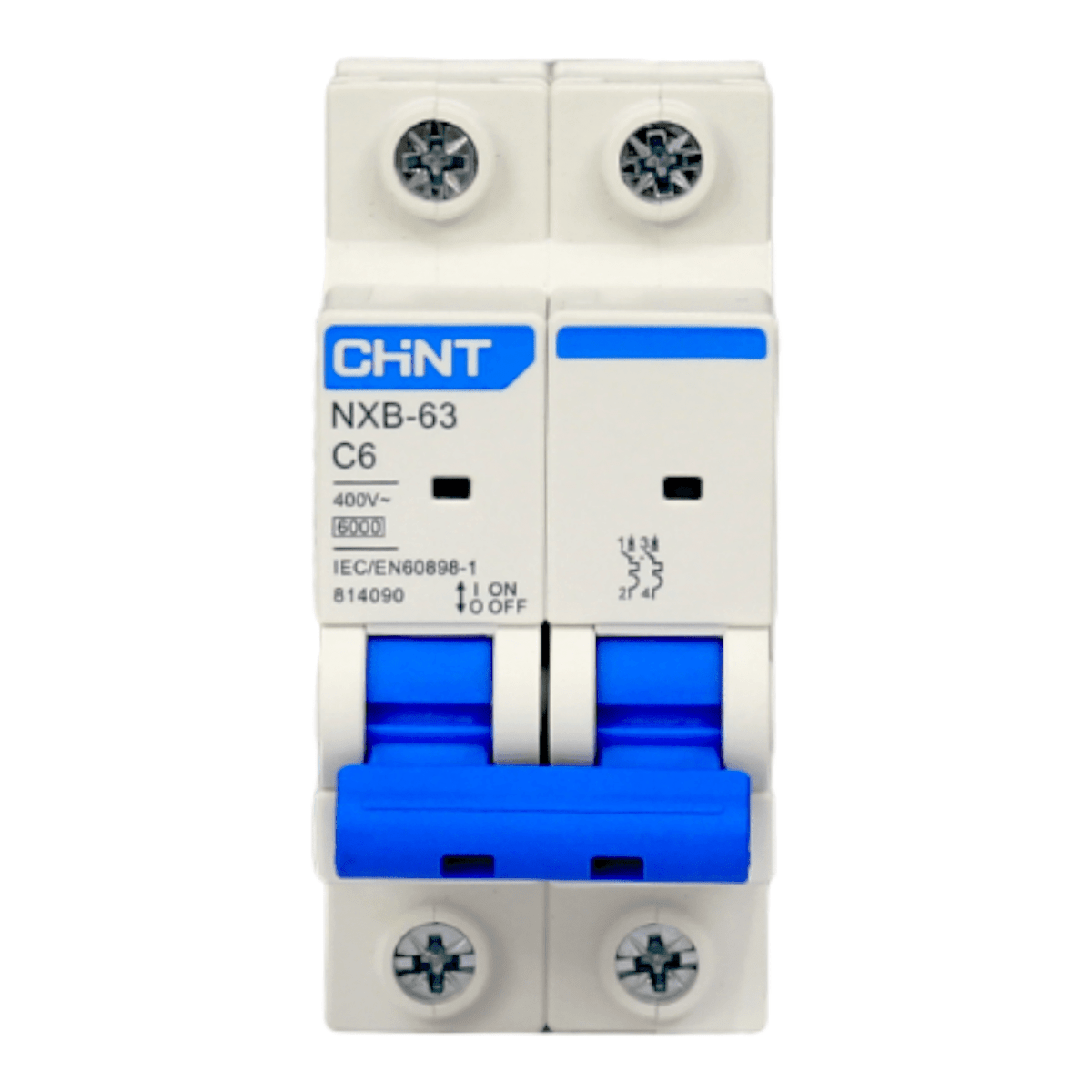 Interruptor Automático Chint C 2 x 6A 10kA