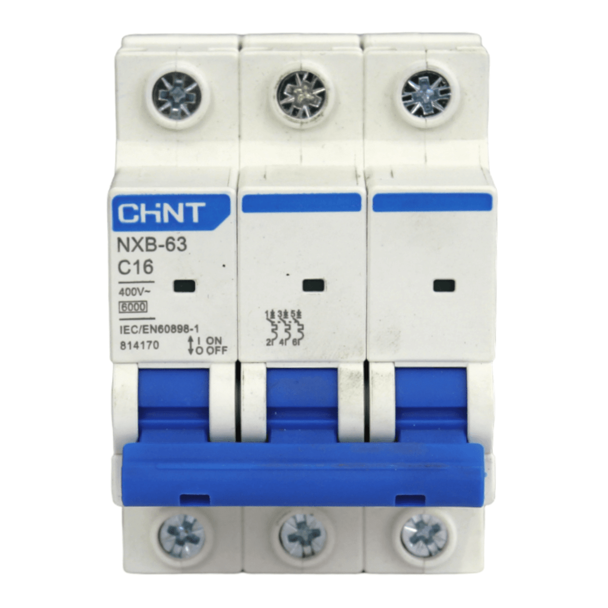 Interruptor Automático Chint C 3 x 16A 6kA