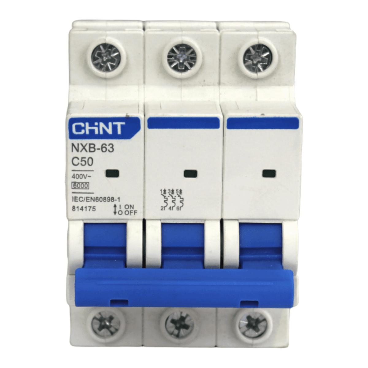 Interruptor Automático Chint C 3 x 50A 6kA