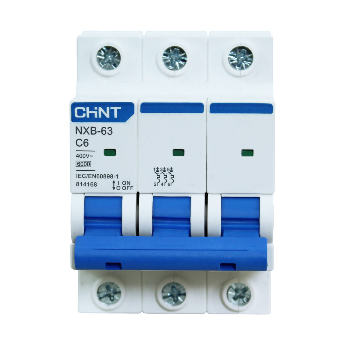 Interruptor Automático Chint C 3 x 6A 6kA