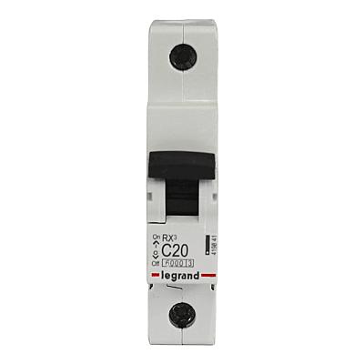 Interruptor Automático Legrand 6kA DE C 1 x 20A 419841 - Imagen 1