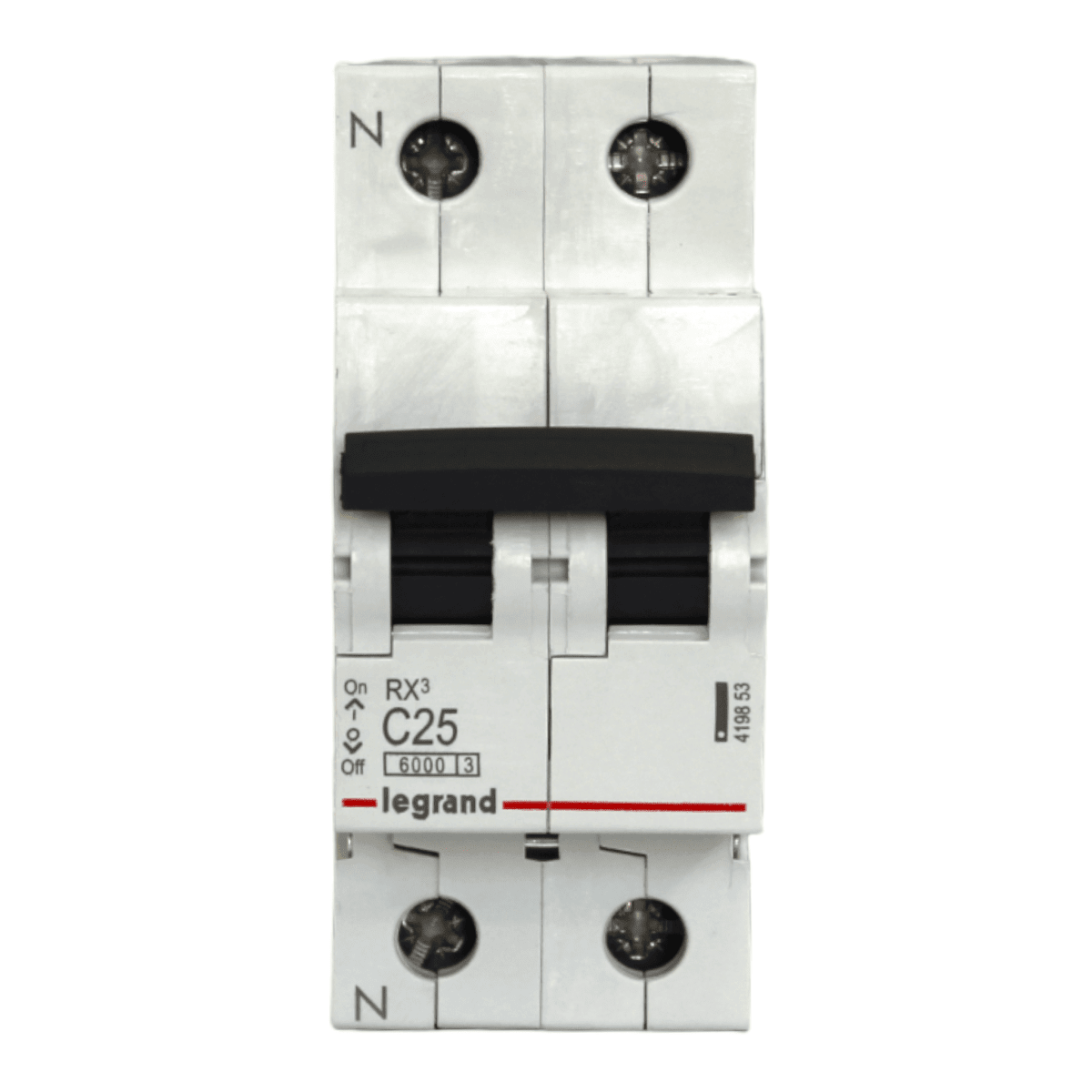 Interruptor Automático Legrand 6kA DE C 1 x 25A 419842