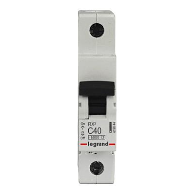 Interruptor Automático Legrand 6kA DE C 1 x 40A 419844 - Imagen 1