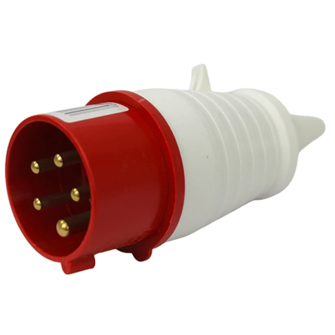 Enchufe Industrial Macho Volante 4P+T 32A