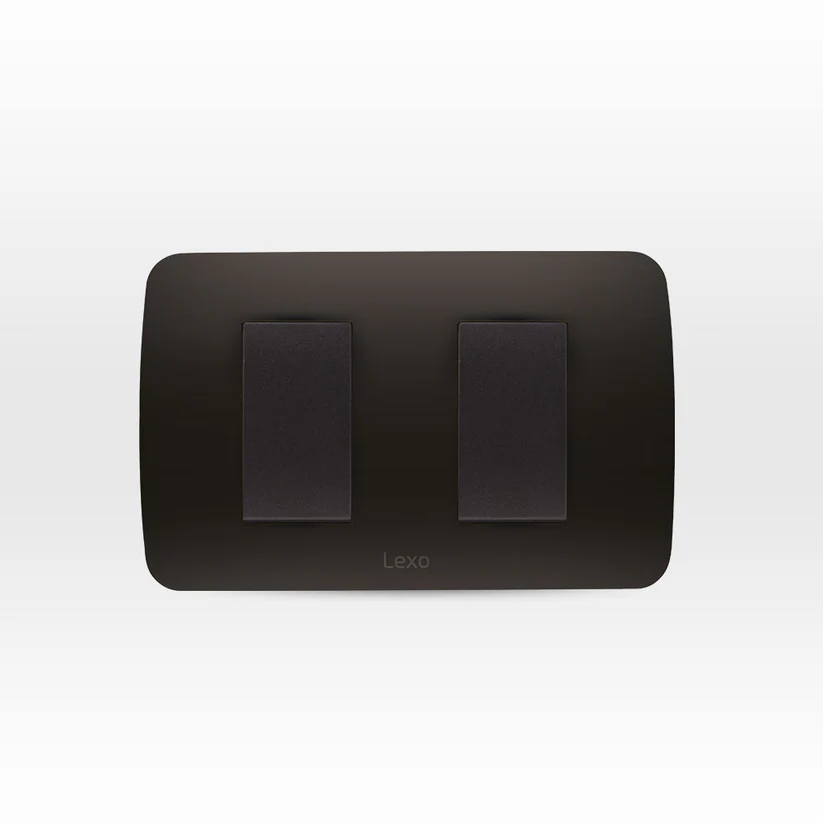 Interruptor 9/15 10A Grafito Embutido NEV